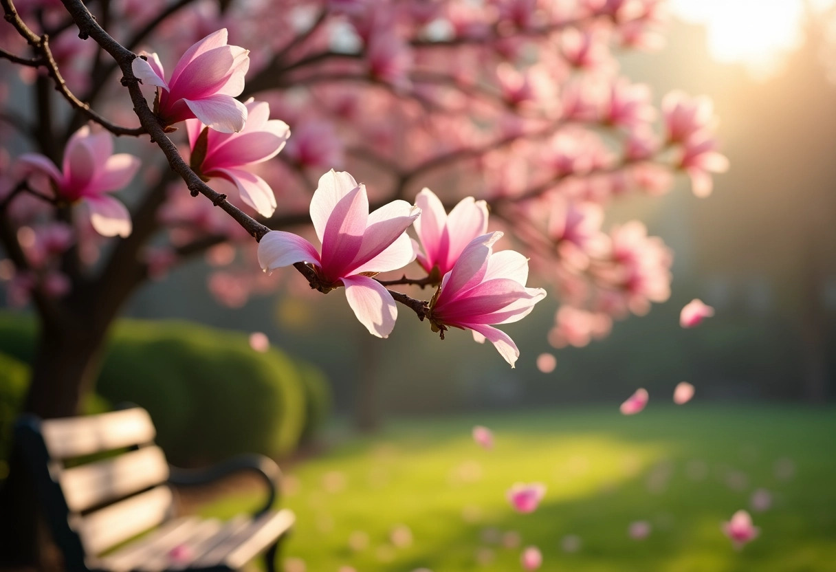 arbres en fleurs roses : conseils pour une floraison éclatante -  cherry blossom